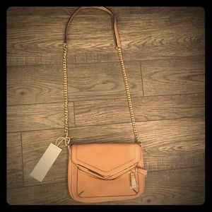 NWT - Tan/Gold crossbody/shoulder bag